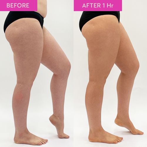 He-Shi Rapid Spray Tan Solution – 10% Natural DHA for a Dark, Flawless Glow