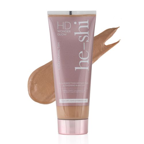 He-Shi HD Wonder Glow | Instant Body Makeup | Wash-Off Radiant Finish