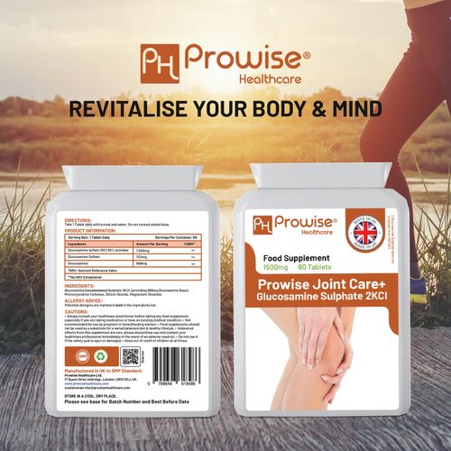 Prowise Glucosamine Sulphate 1500mg – High-Strength Joint Support Formula