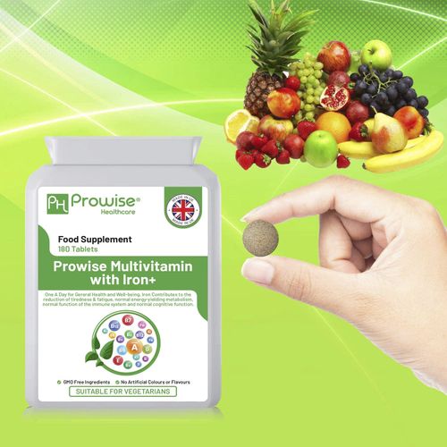 Prowise Multivits & Iron+ Tablets | Daily Health & Energy Support