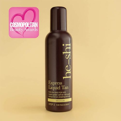 He-Shi Express Liquid Tan | Award-Winning, Fast-Drying & Streak-Free Self-Tan