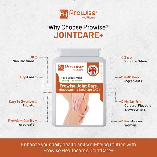 Prowise Glucosamine Sulphate 1500mg – High-Strength Joint Support Formula