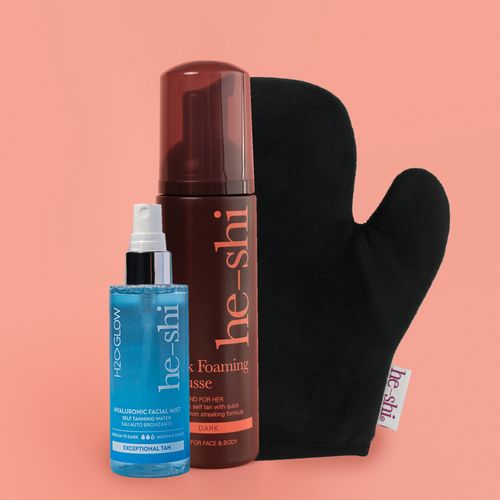 He-Shi Self-Tanning Collection – Hydrate, Glow & Achieve a Flawless Tan