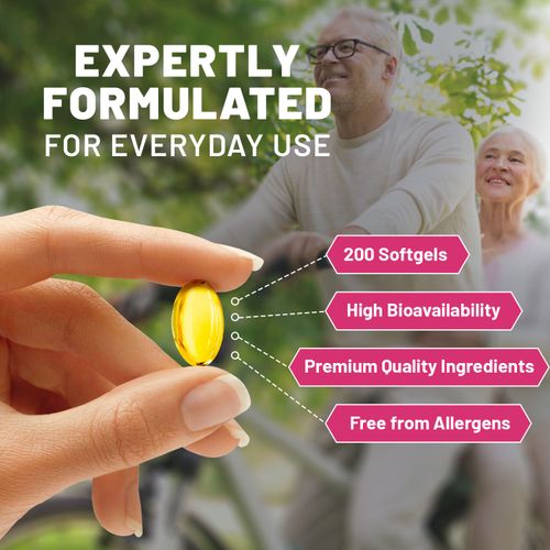 Prowise Super Strength Odourless Garlic | 45,000MG per Serving | 200 Softgels