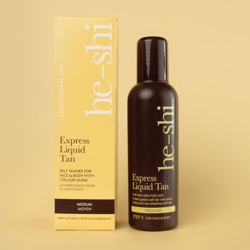 He-Shi Express Liquid Tan | Award-Winning, Fast-Drying & Streak-Free Self-Tan
