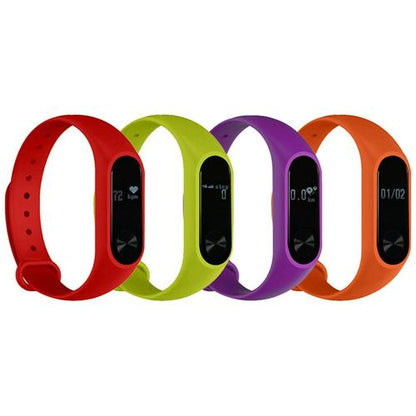 Aquarius AQ112 Fitness Tracker With Heart Rate Monitor, Red