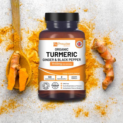 Turmeric Curcumin 1440mg with Black Pepper & Ginger