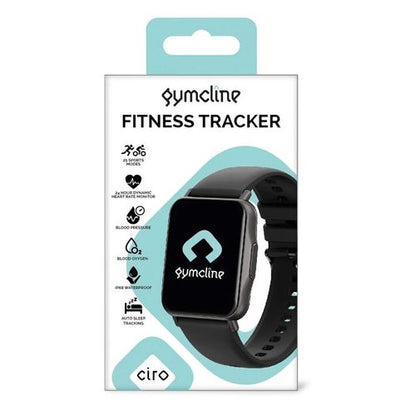 Gymcline Ciro Fitness Tracker w/ 25 Sports Modes & IP68 Water Protection, Navy