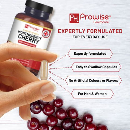 Prowise Super Strength Montmorency Cherry | 6400mg per Serving | 200 Vegan Capsules