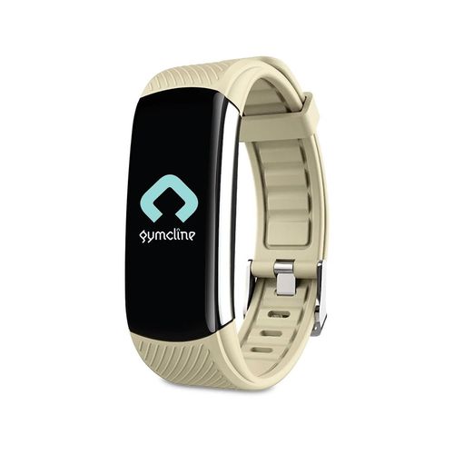 Gymcline Vesper Fitness Tracker with Body Temperature Monitoring, Cream